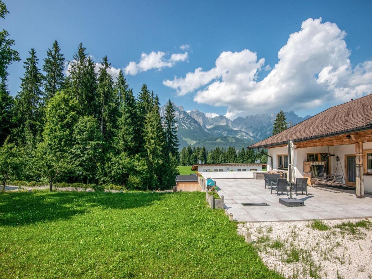 Valley View Holiday Home In Елмау Екстериор снимка