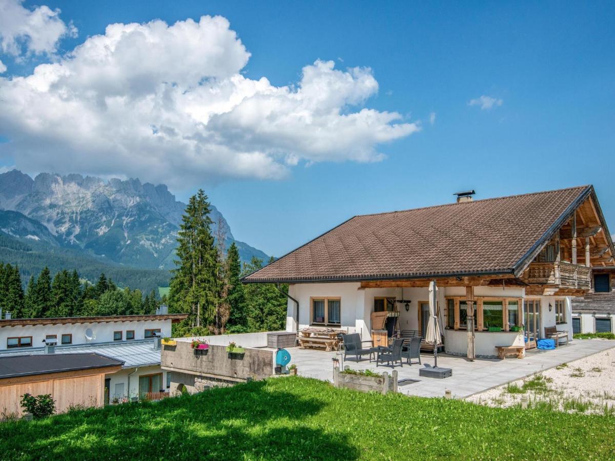 Valley View Holiday Home In Елмау Екстериор снимка