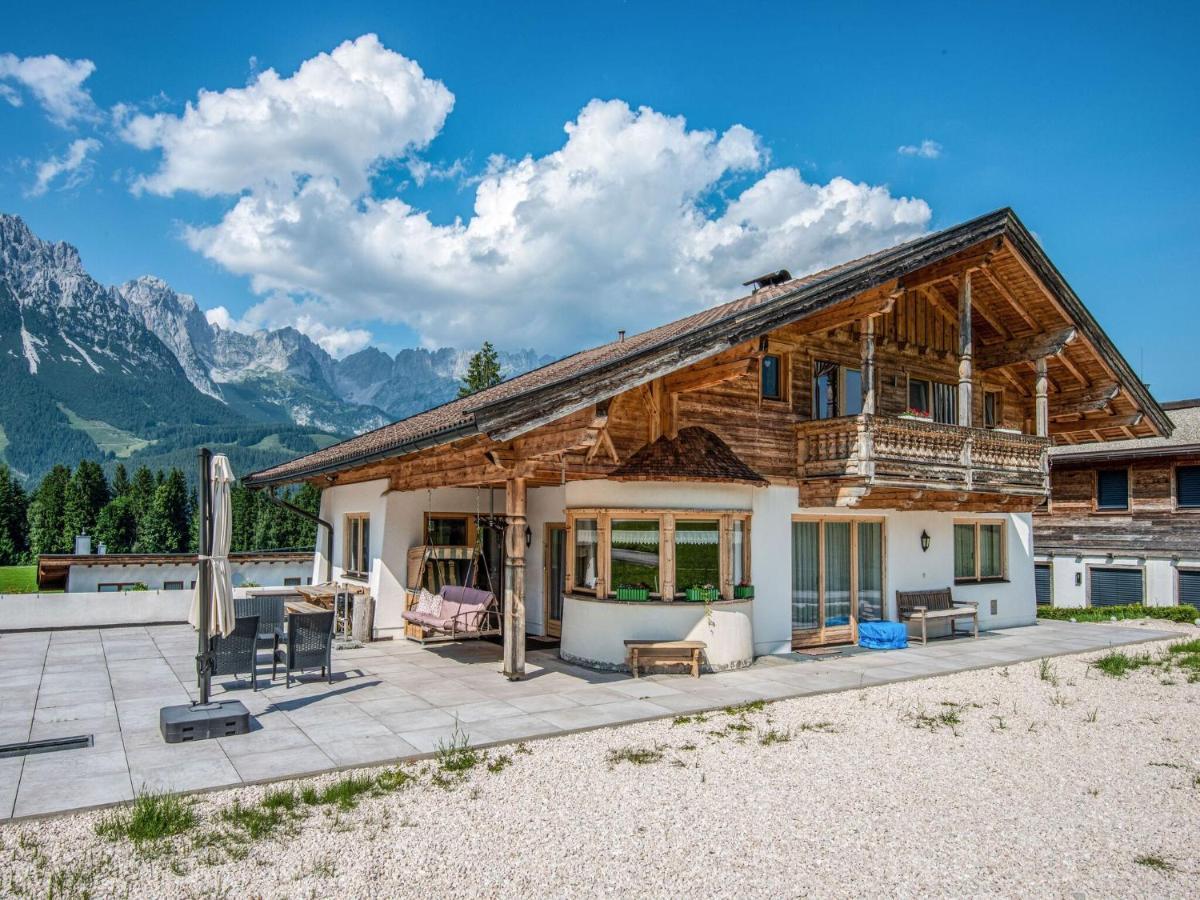 Valley View Holiday Home In Елмау Екстериор снимка