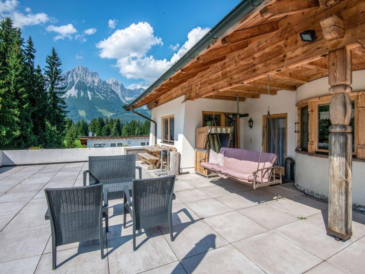 Valley View Holiday Home In Елмау Екстериор снимка